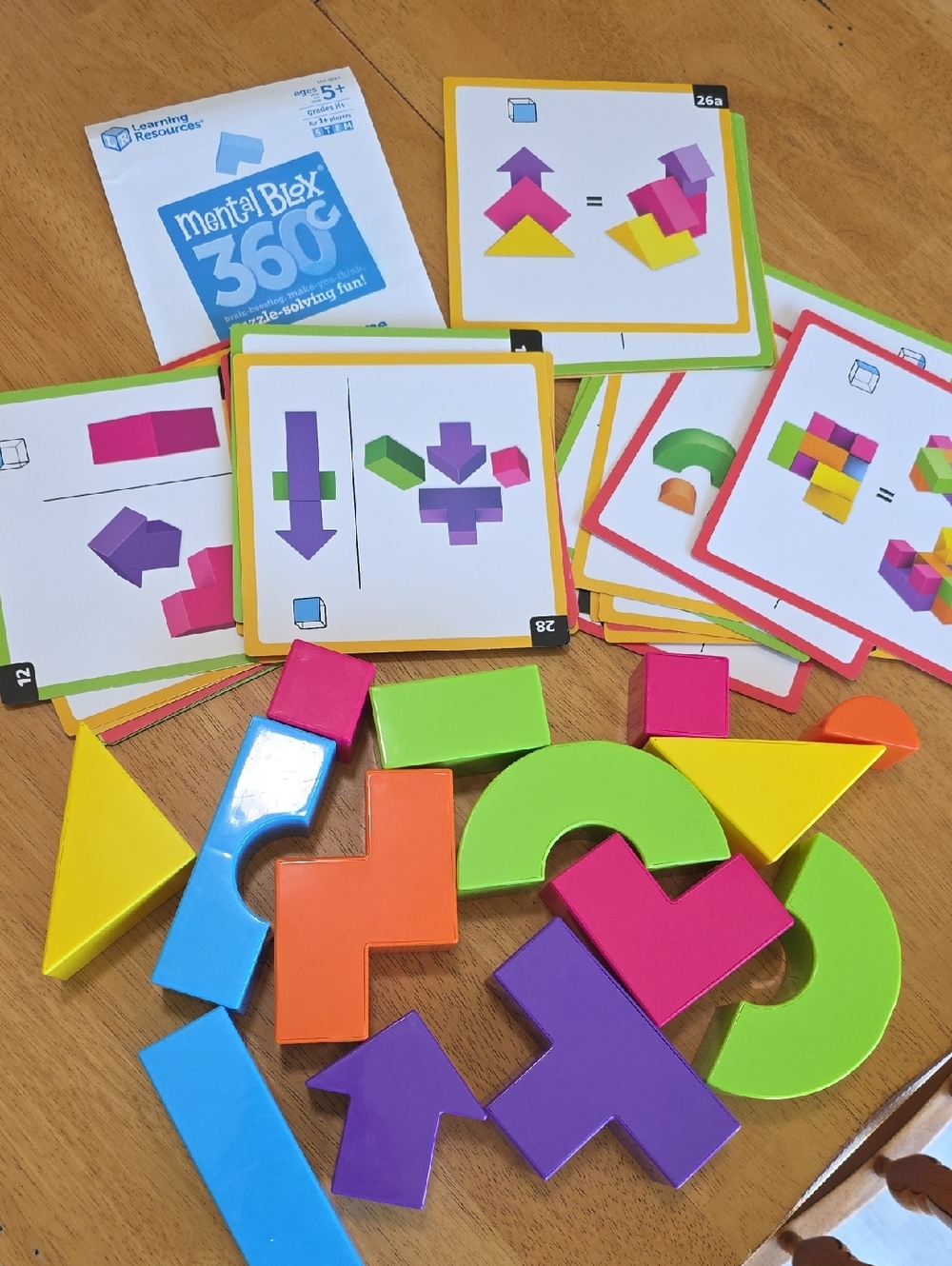 Mental Blox 360° Spatial Puzzle Set - Multicolor